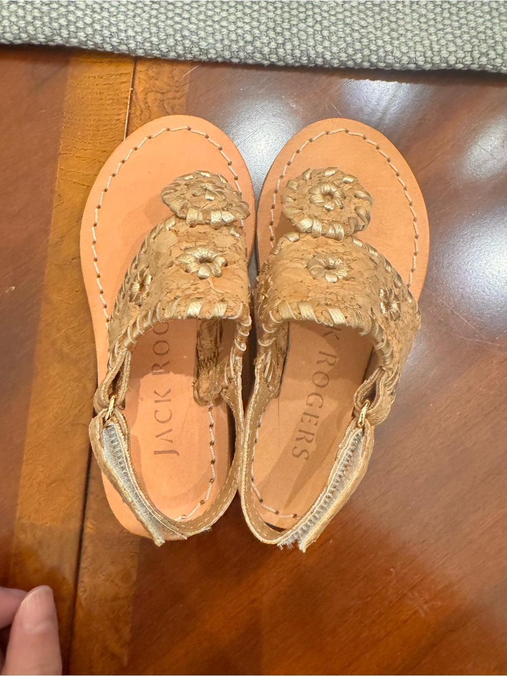 Jack Rogers Toddler Girls Sandals Size 6 – Cork & Gold